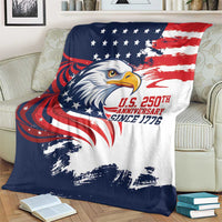 United States Honoring 250 Years of Liberty Blanket - Wonder Print Shop