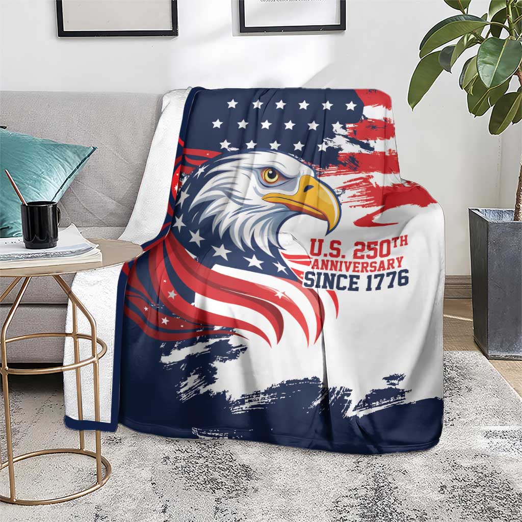 United States Honoring 250 Years of Liberty Blanket - Wonder Print Shop