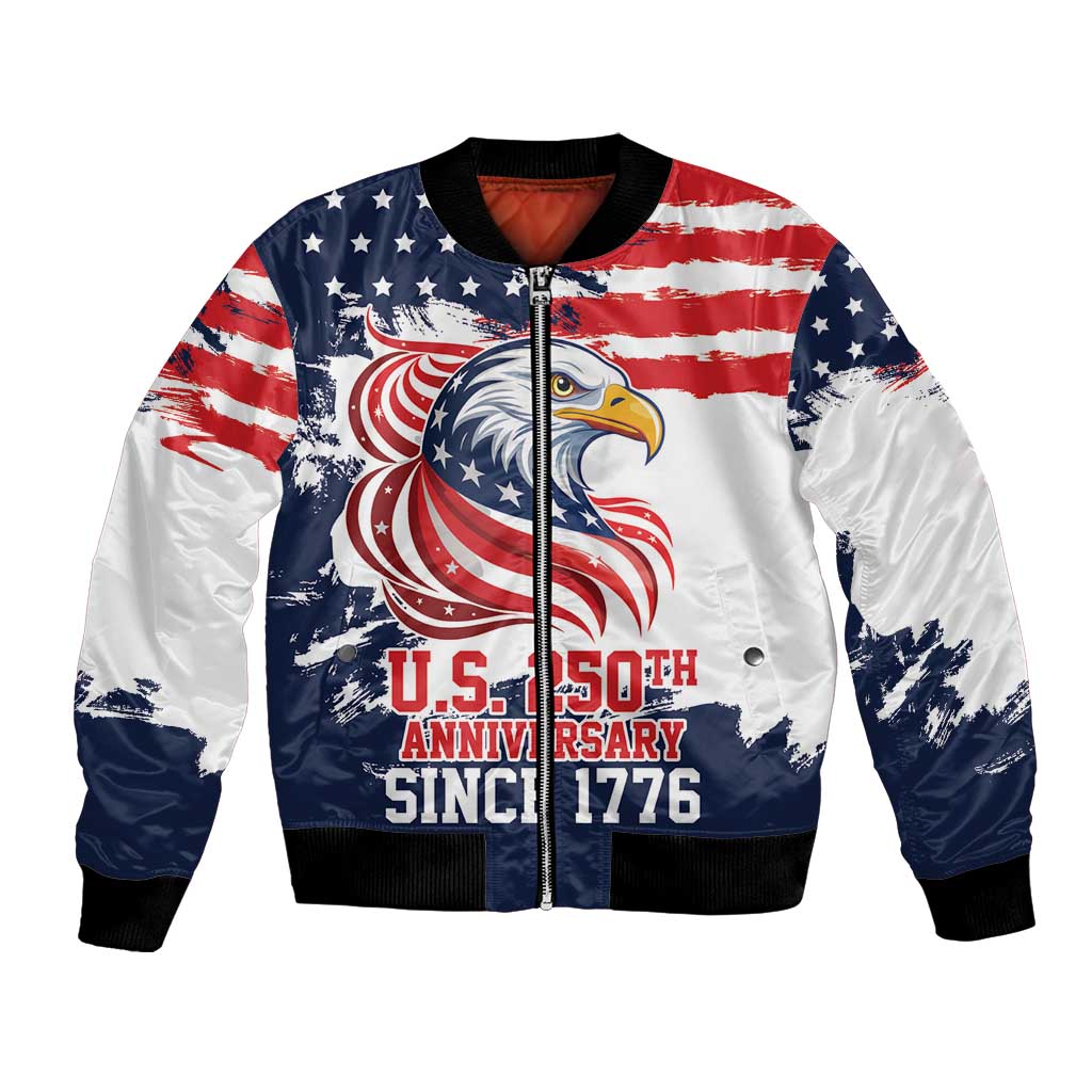 United States Honoring 250 Years of Liberty Bomber Jacket - Wonder Print Shop