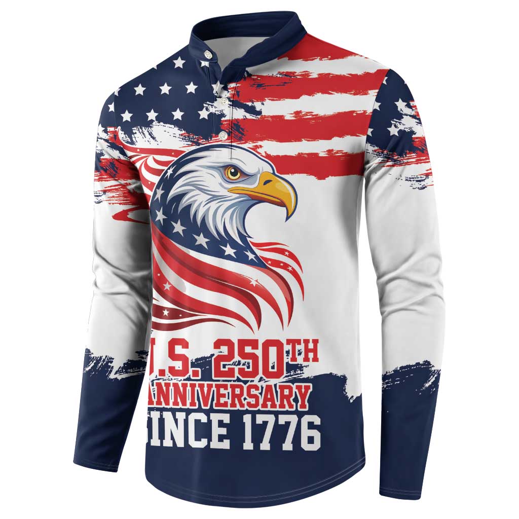 United States Honoring 250 Years of Liberty Button Sweatshirt - Wonder Print Shop