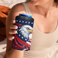 United States Honoring 250 Years of Liberty 4 in 1 Can Cooler Tumbler - Wonder Print Shop