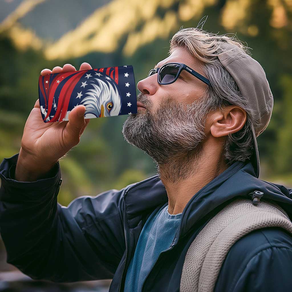 United States Honoring 250 Years of Liberty 4 in 1 Can Cooler Tumbler - Wonder Print Shop