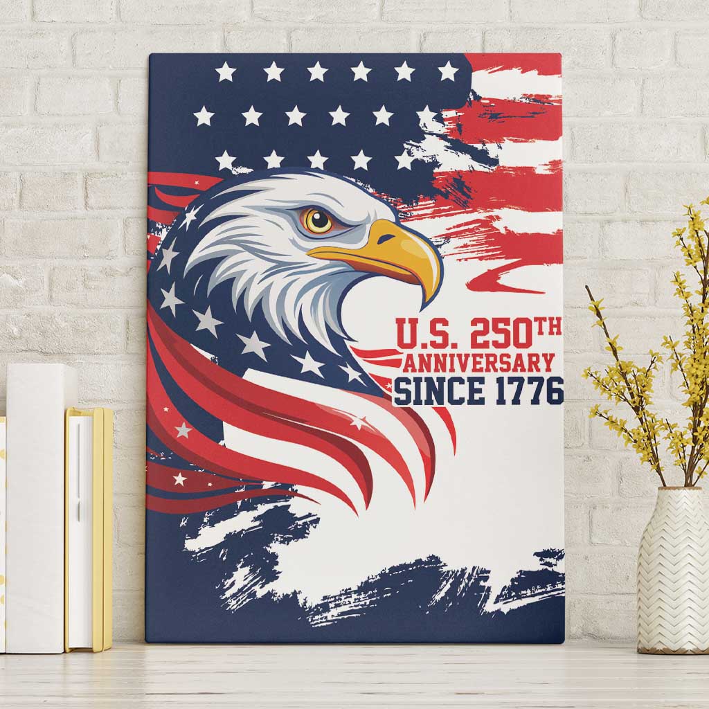 United States Honoring 250 Years of Liberty Canvas Wall Art - Wonder Print Shop