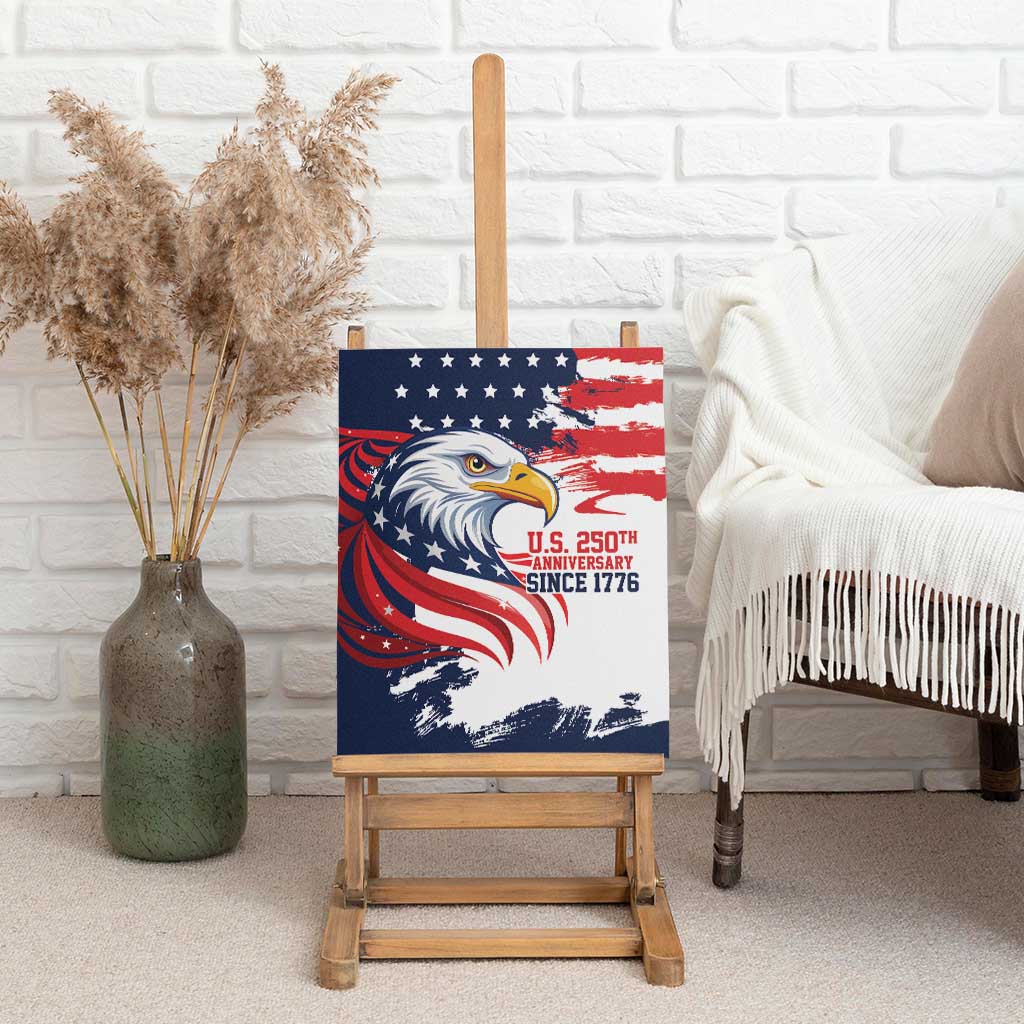 United States Honoring 250 Years of Liberty Canvas Wall Art - Wonder Print Shop