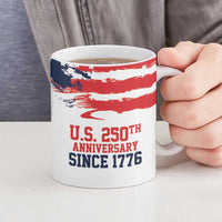 United States Honoring 250 Years of Liberty Ceramic Mug - Wonder Print Shop