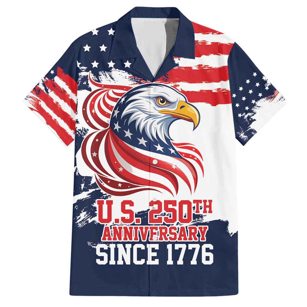 United States Honoring 250 Years of Liberty Hawaiian Shirt - Wonder Print Shop