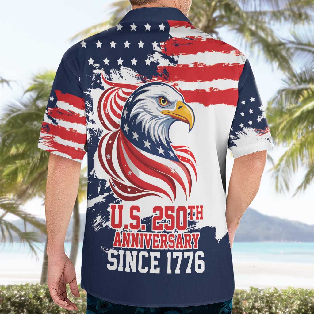United States Honoring 250 Years of Liberty Hawaiian Shirt - Wonder Print Shop