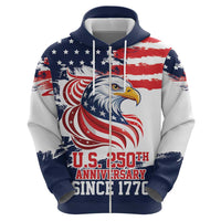 United States Honoring 250 Years of Liberty Hoodie - Wonder Print Shop