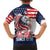 United States Honoring 250 Years of Liberty Kid Hawaiian Shirt - Wonder Print Shop