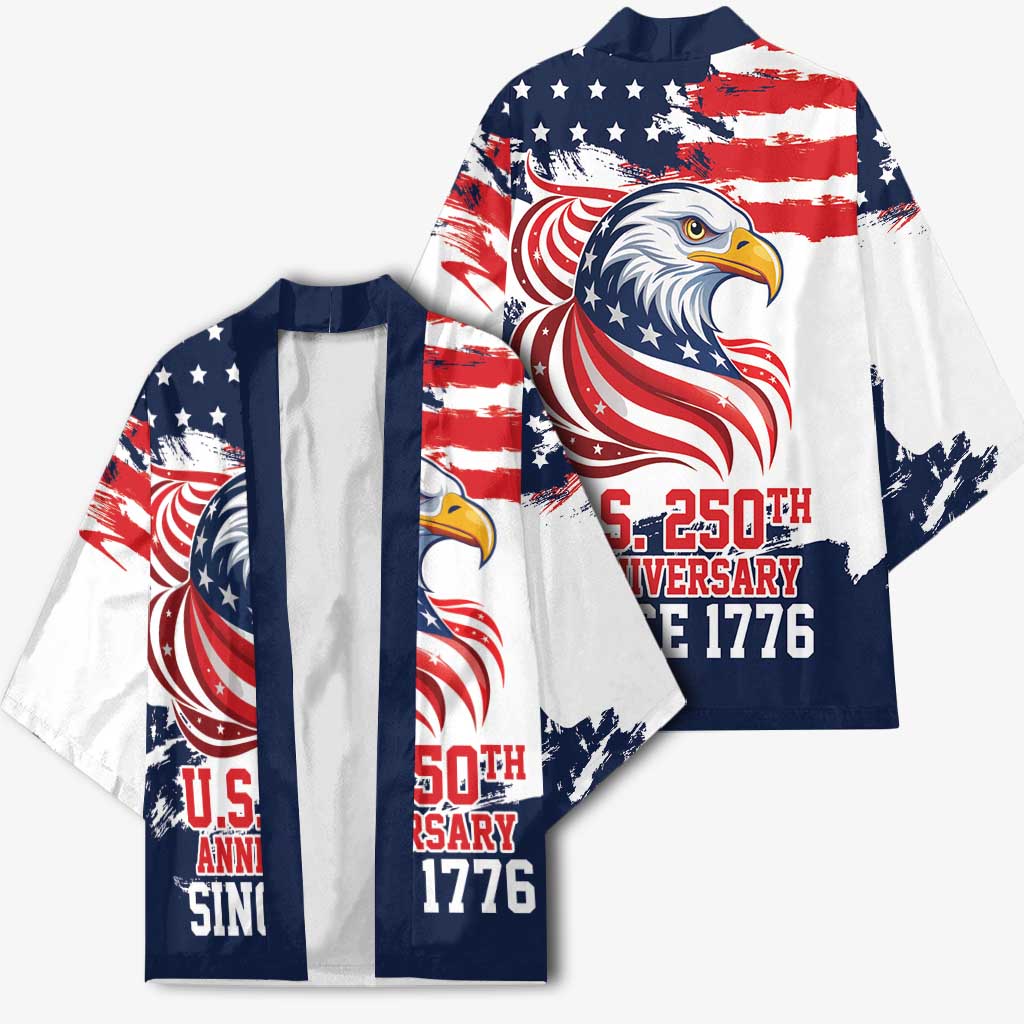 United States Honoring 250 Years of Liberty Kimono - Wonder Print Shop