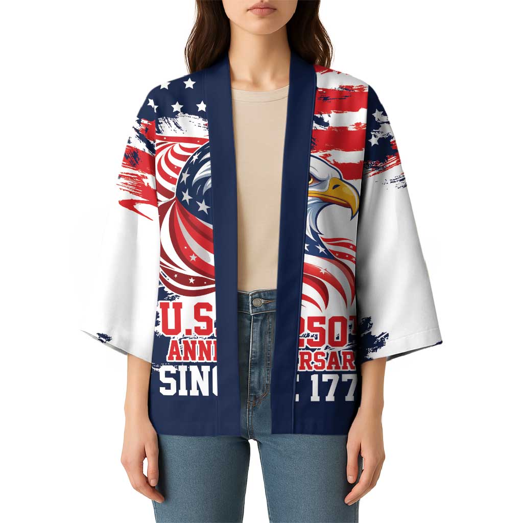 United States Honoring 250 Years of Liberty Kimono - Wonder Print Shop