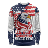 United States Honoring 250 Years of Liberty Long Sleeve Shirt - Wonder Print Shop