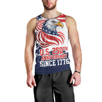 United States Honoring 250 Years of Liberty Men Tank Top - Wonder Print Shop
