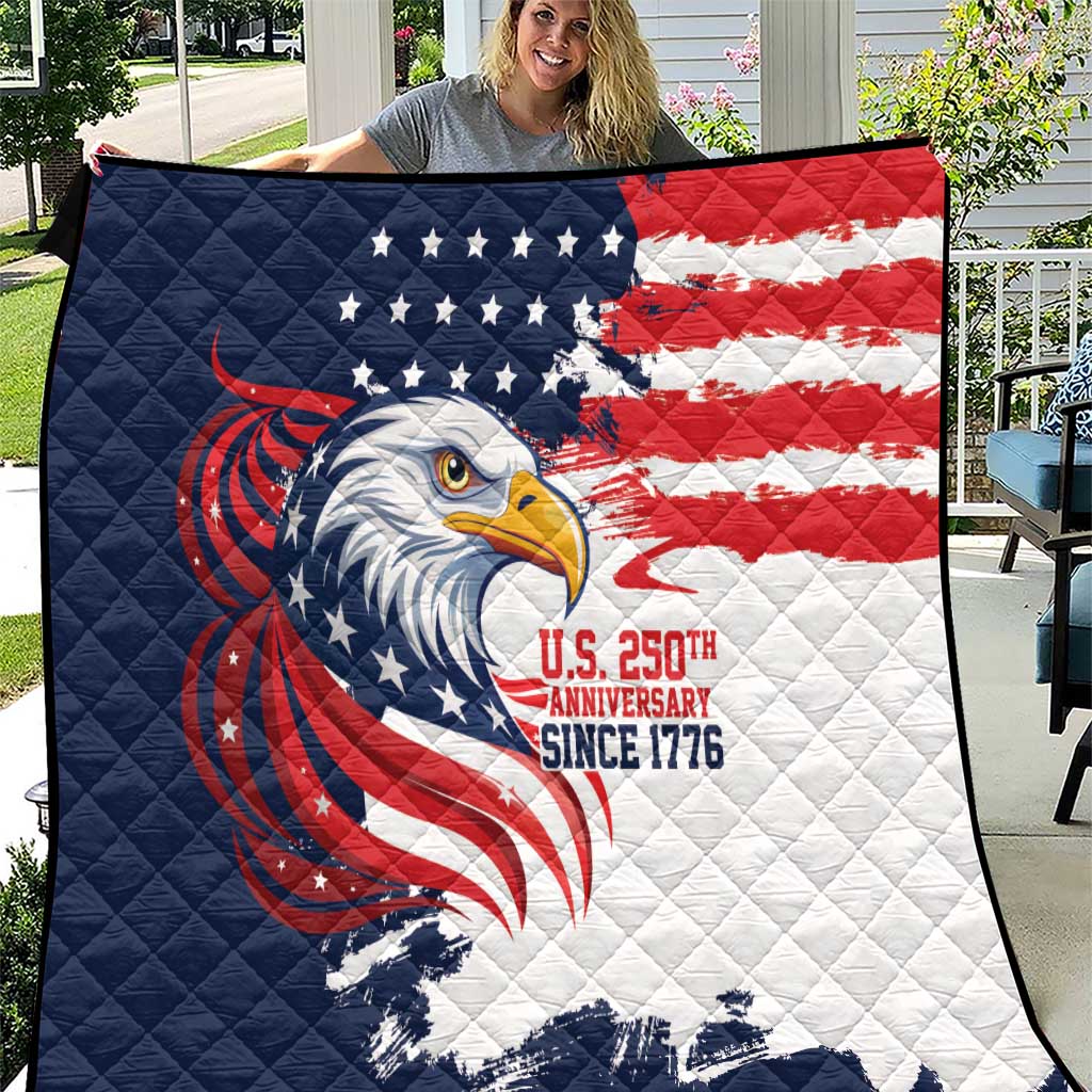 United States Honoring 250 Years of Liberty Quilt - Wonder Print Shop