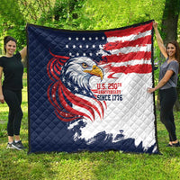 United States Honoring 250 Years of Liberty Quilt - Wonder Print Shop