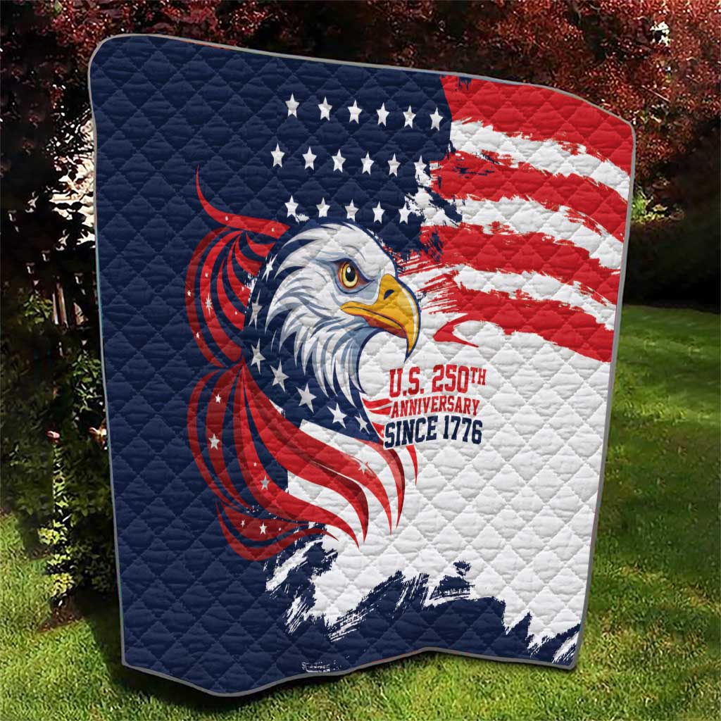 United States Honoring 250 Years of Liberty Quilt - Wonder Print Shop