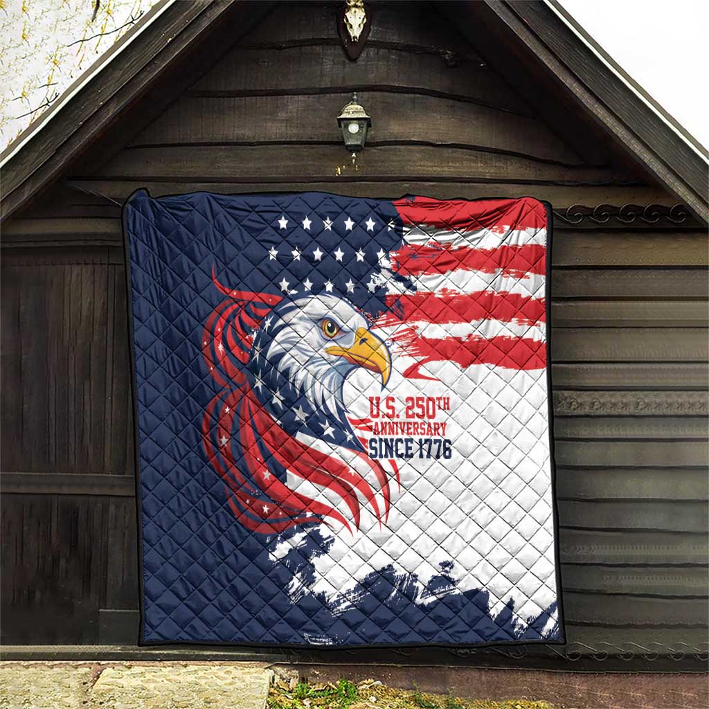 United States Honoring 250 Years of Liberty Quilt - Wonder Print Shop