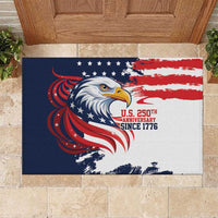 United States Honoring 250 Years of Liberty Rubber Doormat - Wonder Print Shop