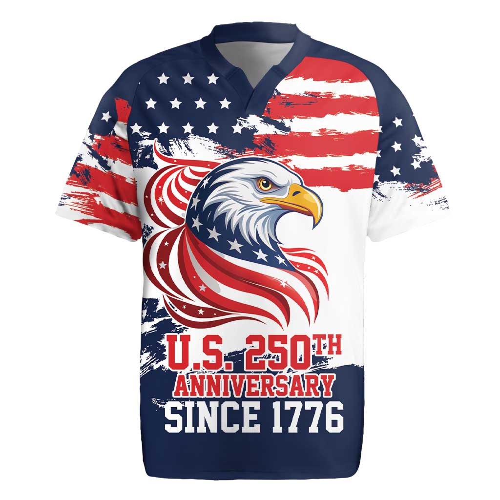 United States Honoring 250 Years of Liberty Rugby Jersey - Wonder Print Shop