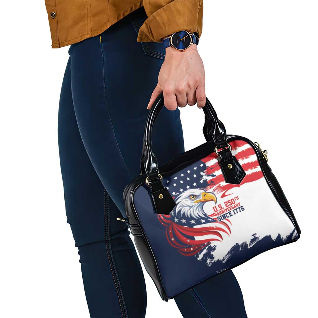 United States Honoring 250 Years of Liberty Shoulder Handbag - Wonder Print Shop