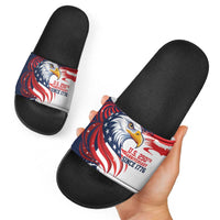 United States Honoring 250 Years of Liberty Slide Sandals - Wonder Print Shop