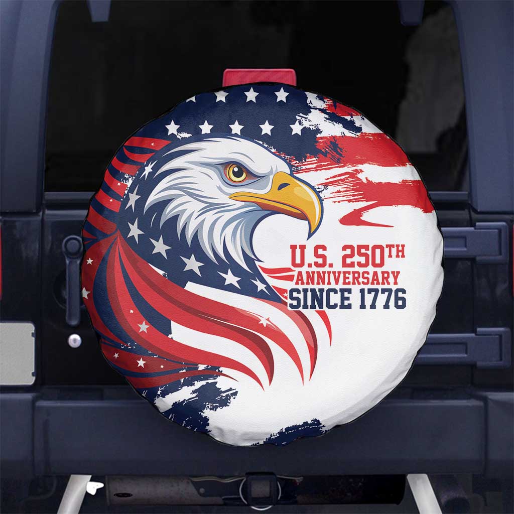 United States Honoring 250 Years of Liberty Spare Tire Cover - Wonder Print Shop