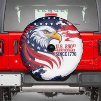 United States Honoring 250 Years of Liberty Spare Tire Cover - Wonder Print Shop