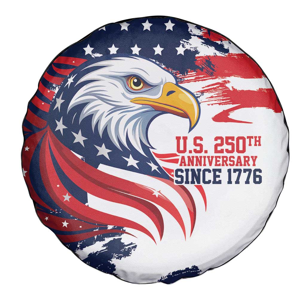 United States Honoring 250 Years of Liberty Spare Tire Cover - Wonder Print Shop