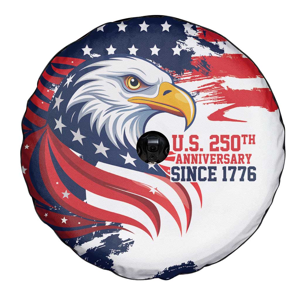 United States Honoring 250 Years of Liberty Spare Tire Cover - Wonder Print Shop