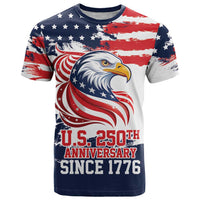 United States Honoring 250 Years of Liberty T Shirt - Wonder Print Shop