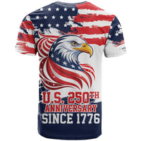 United States Honoring 250 Years of Liberty T Shirt - Wonder Print Shop