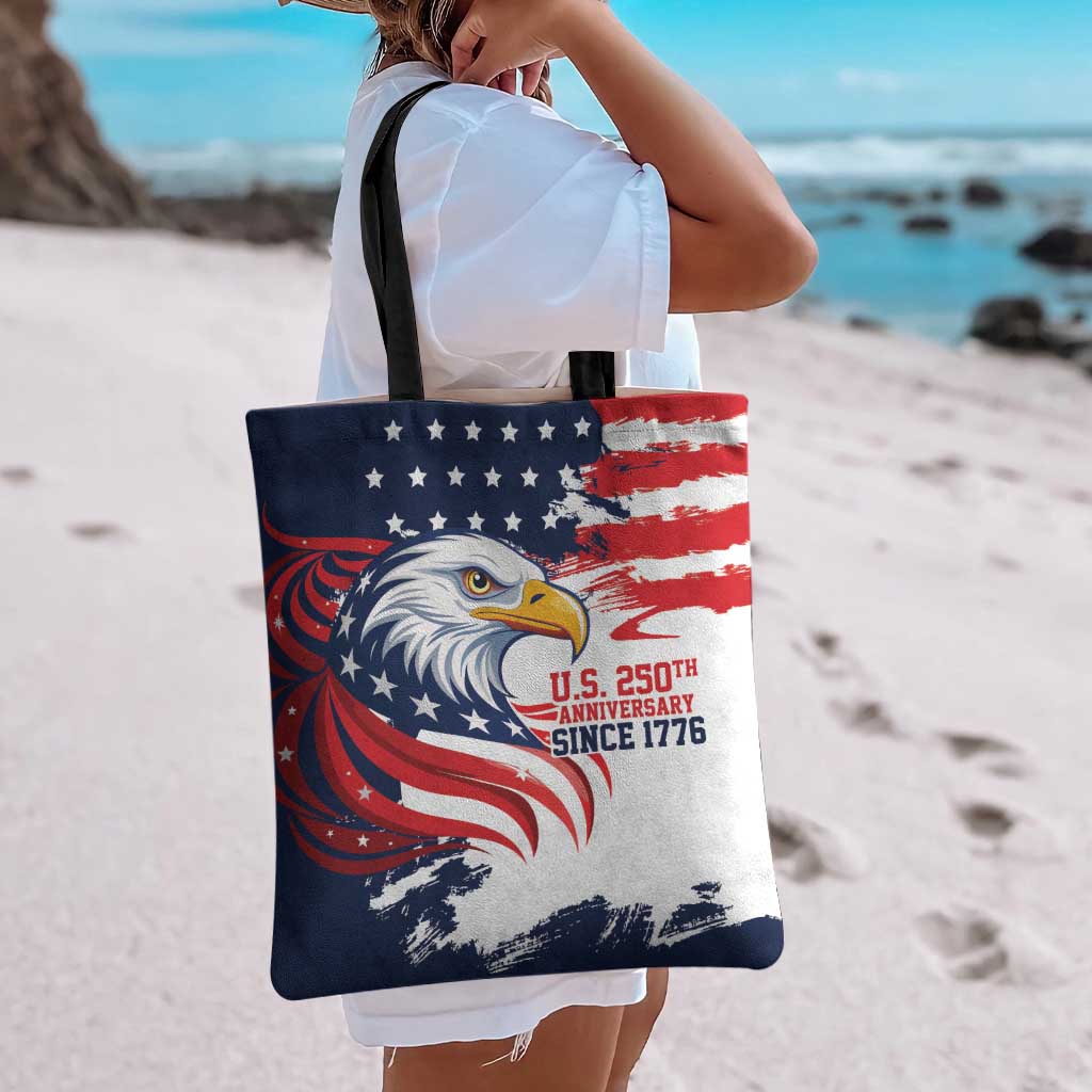 United States Honoring 250 Years of Liberty Tote Bag - Wonder Print Shop