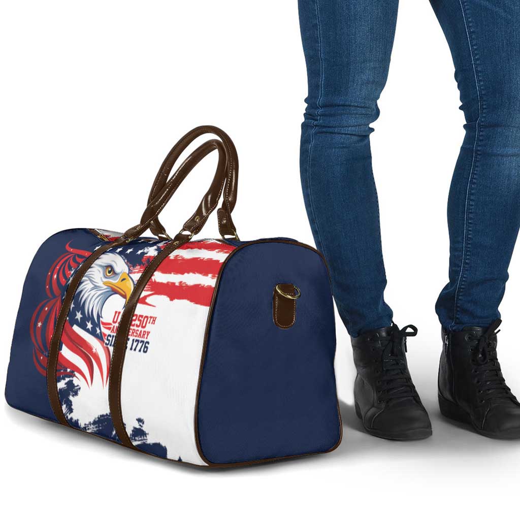 United States Honoring 250 Years of Liberty Travel Bag - Wonder Print Shop