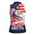 United States Honoring 250 Years of Liberty Women Sleeveless Polo Shirt - Wonder Print Shop