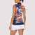 United States Honoring 250 Years of Liberty Women Sleeveless Polo Shirt - Wonder Print Shop