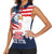 United States Honoring 250 Years of Liberty Women Sleeveless Polo Shirt - Wonder Print Shop
