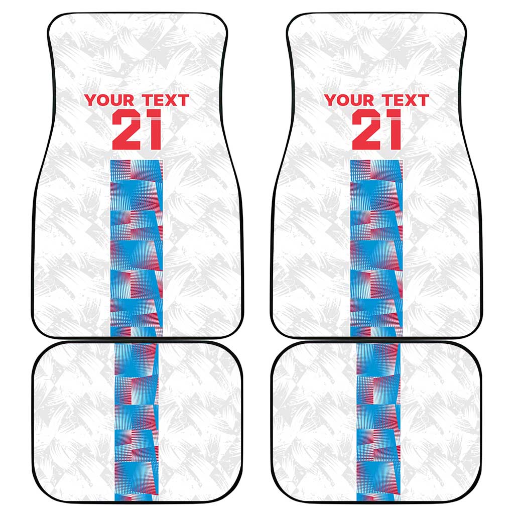 Luxembourg Football Custom Car Mats Les Lions Rouges LT9 - Wonder Print Shop