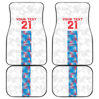 Luxembourg Football Custom Car Mats Les Lions Rouges LT9 - Wonder Print Shop