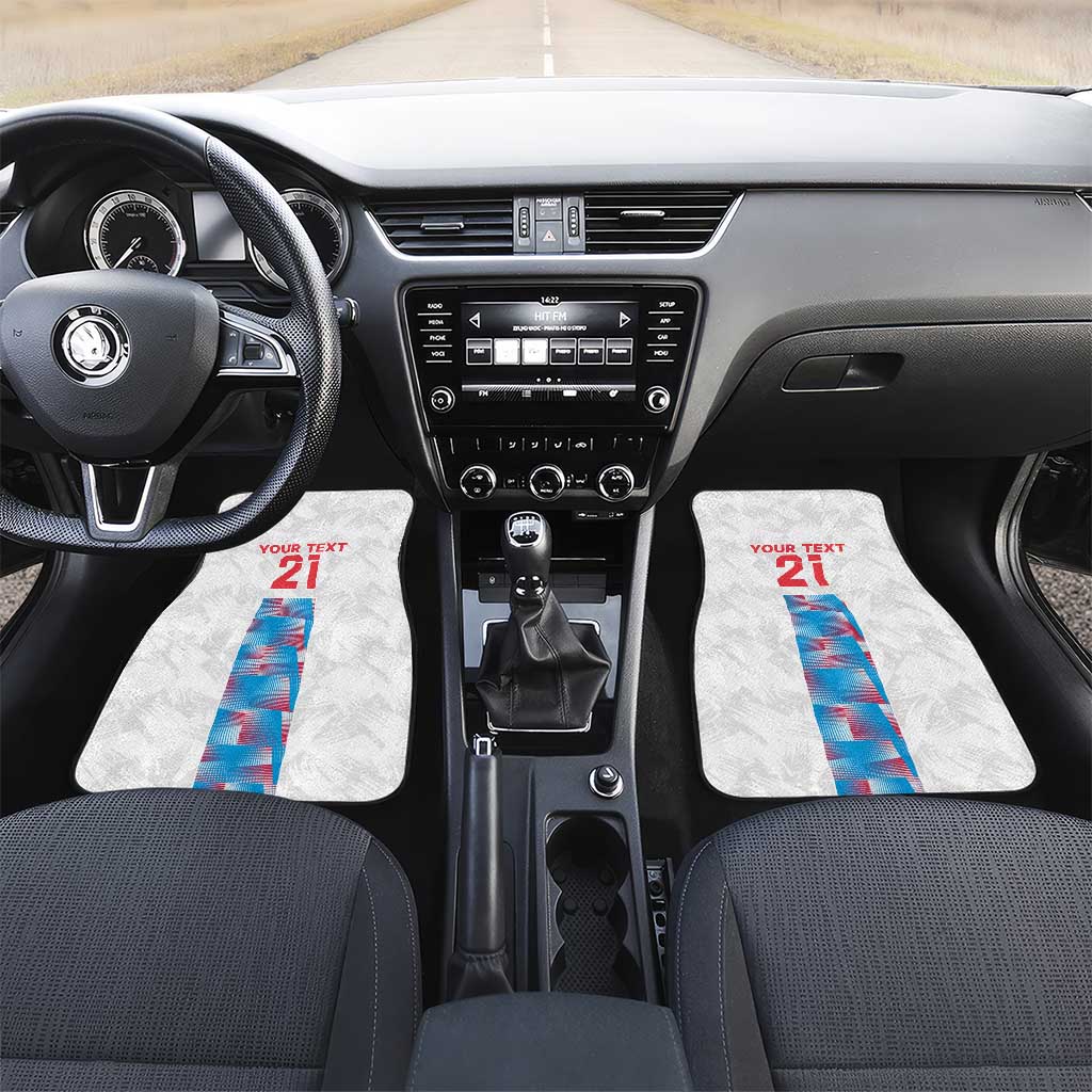 Luxembourg Football Custom Car Mats Les Lions Rouges LT9 - Wonder Print Shop