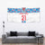 Luxembourg Football Custom Tapestry Les Lions Rouges - Wonder Print Shop