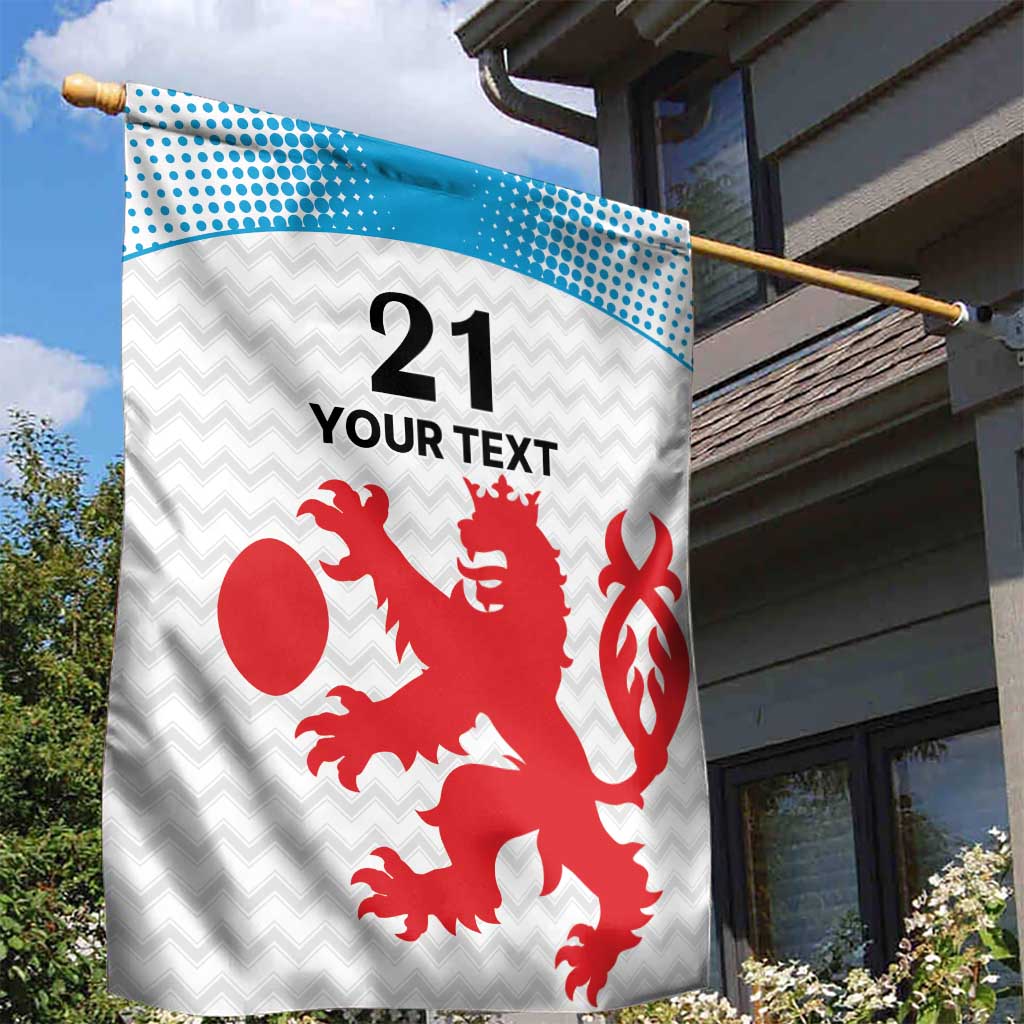 Luxembourg Custom Garden Flag Motifs 2021-22 Federation Luxembourgeoise de Rugby - Wonder Print Shop