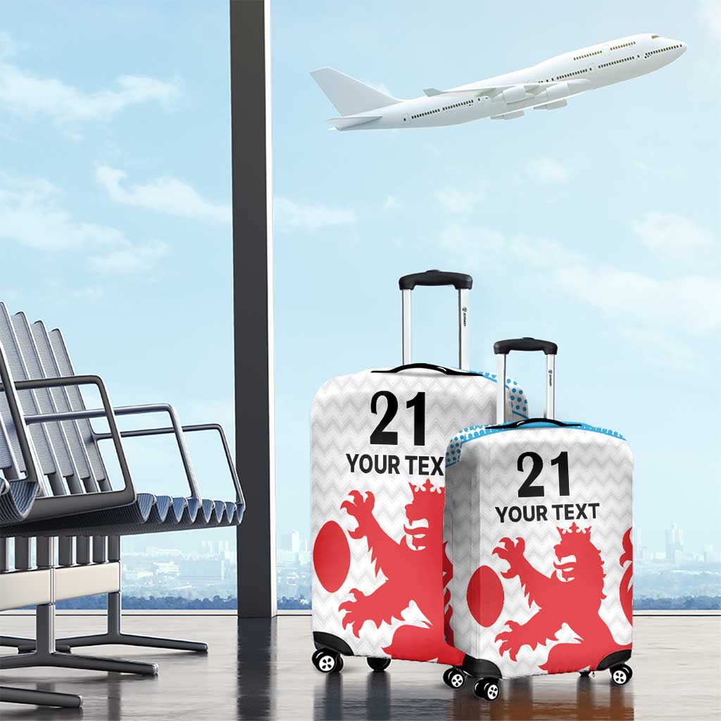 Luxembourg Custom Luggage Cover Motifs 2021-22 Federation Luxembourgeoise de Rugby - Wonder Print Shop