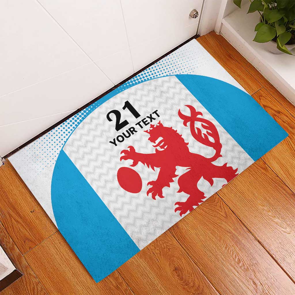 Luxembourg Custom Rubber Doormat Motifs 2021-22 Federation Luxembourgeoise de Rugby - Wonder Print Shop