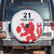 Luxembourg Custom Spare Tire Cover Motifs 2021-22 Federation Luxembourgeoise de Rugby - Wonder Print Shop