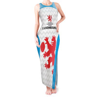 Luxembourg Custom Tank Maxi Dress Motifs 2021-22 Federation Luxembourgeoise de Rugby - Wonder Print Shop