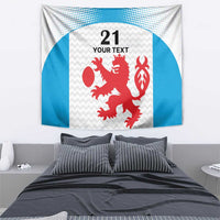 Luxembourg Custom Tapestry Motifs 2021-22 Federation Luxembourgeoise de Rugby - Wonder Print Shop