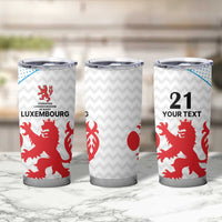 Luxembourg Custom Tumbler Cup Motifs 2021-22 Federation Luxembourgeoise de Rugby - Wonder Print Shop