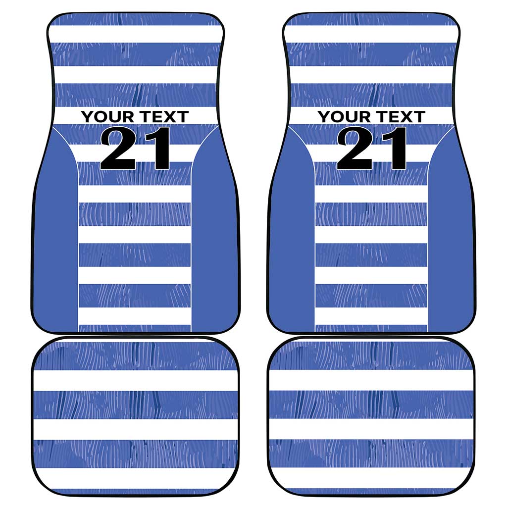 Luxembourg Rugby Custom Car Mats Motifs 1997 Vintage LT9 - Wonder Print Shop