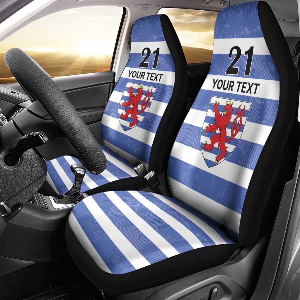Luxembourg Rugby Custom Car Seat Cover Motifs 1997 Vintage LT9 - Wonder Print Shop