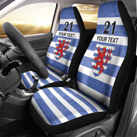 Luxembourg Rugby Custom Car Seat Cover Motifs 1997 Vintage LT9 - Wonder Print Shop